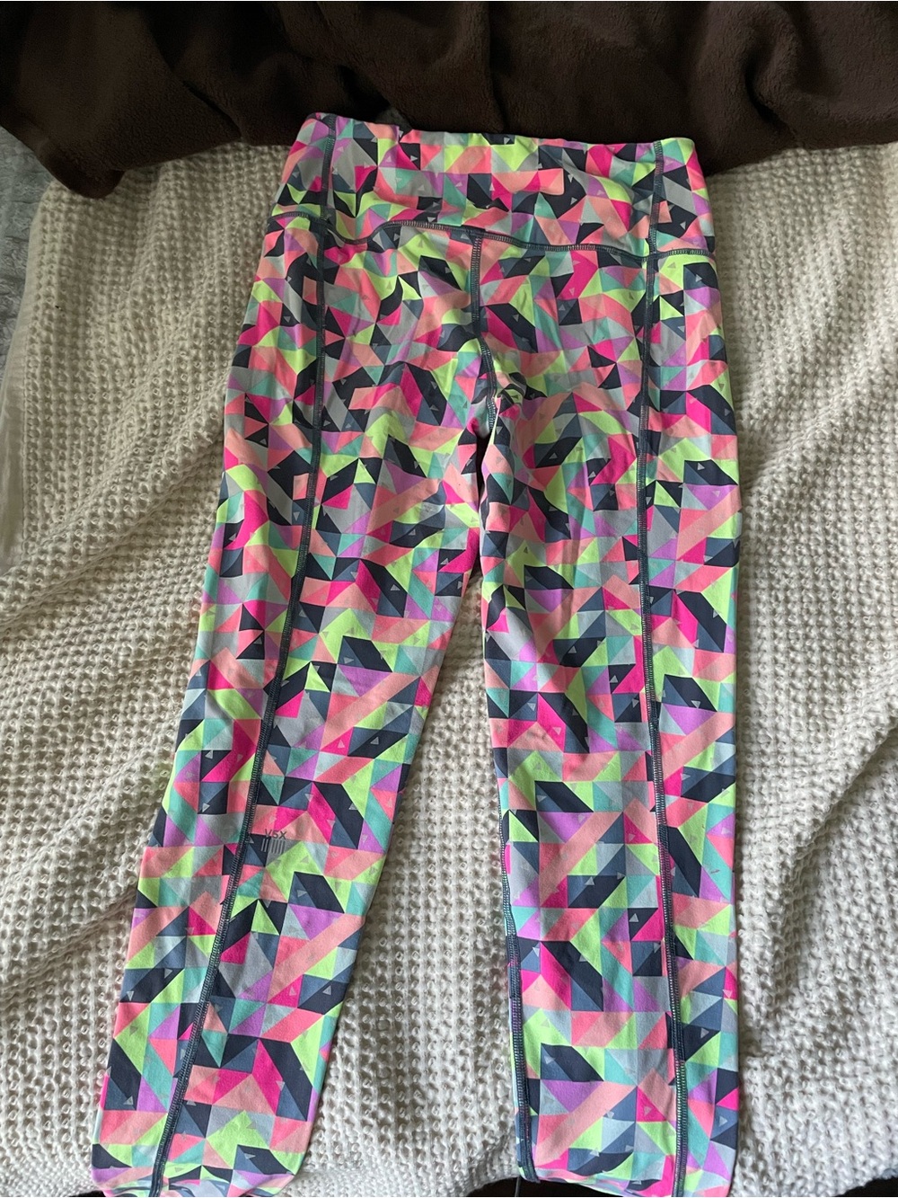 Victoria Secrets Multicolor Geo Print Active Leggings